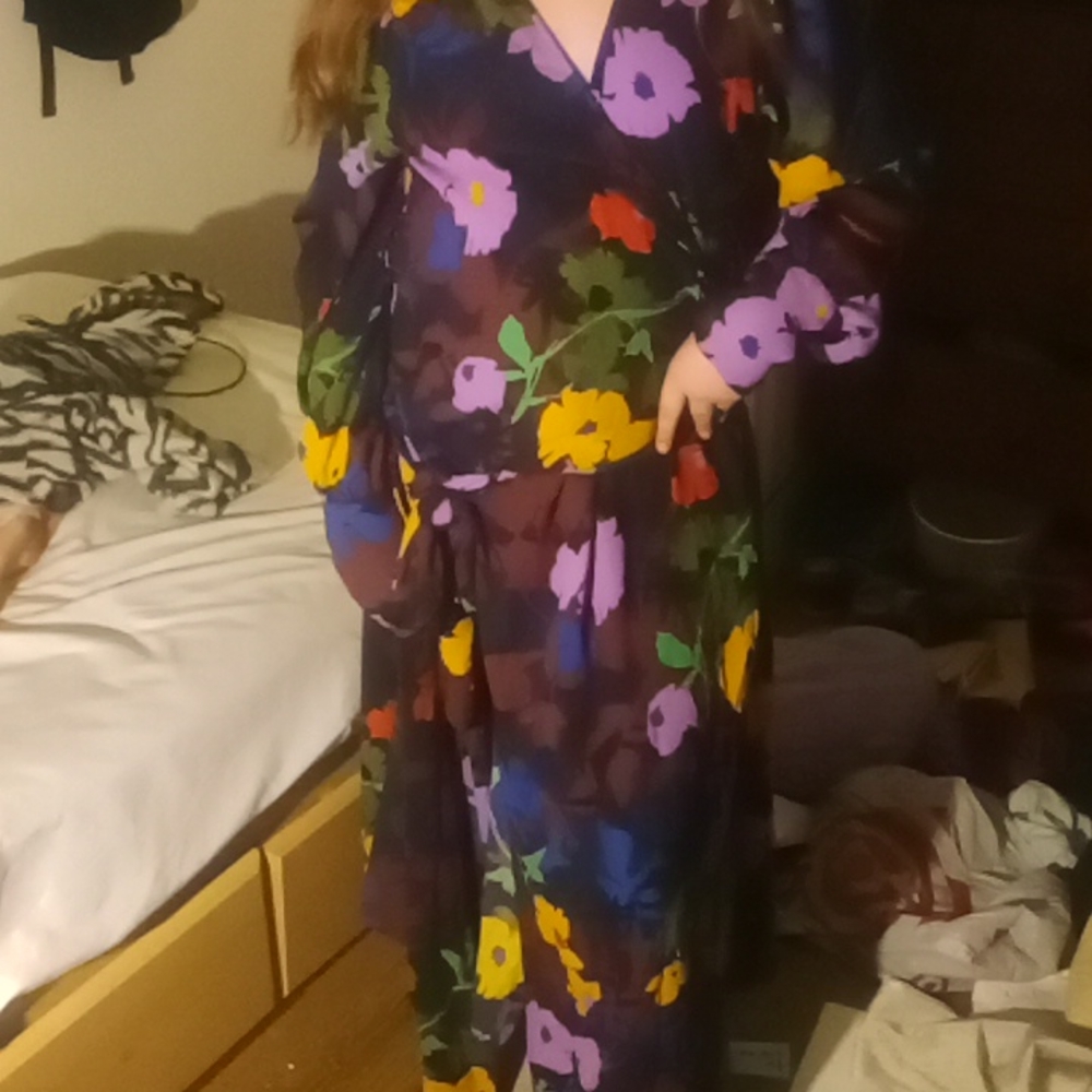 Halogen Floral dress